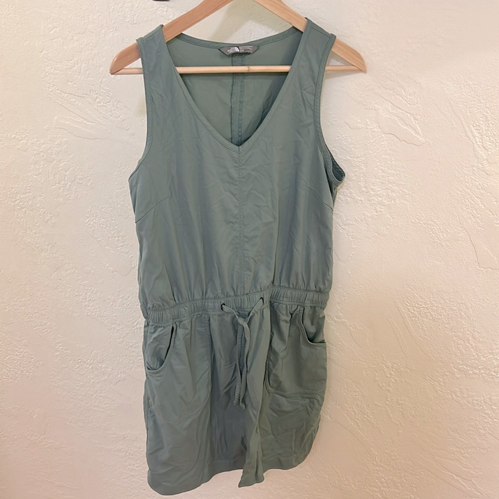 Sage Green Sleeveless Dress